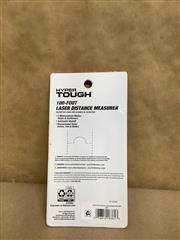 HYPER TOUGH 100FT LASER DISTANCE MEASURER WITH BATTERIES IN PACKAGE